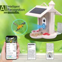 WIFI Smart Bird Feeder Camera 1080P Auto Capture Bird Video and Motion Detection Real-time AI Identify Bird IP65 128G TF Cards