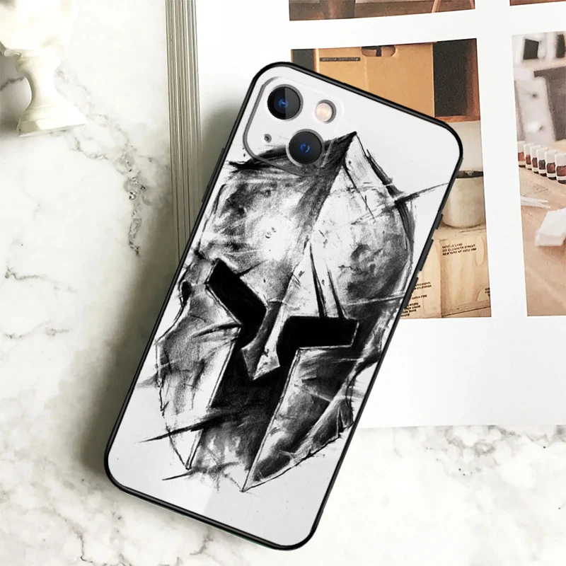 Spartan Phone Case For iPhone 15 16 14 Plus 13 12 Mini 11 Pro Max X XR XS Max 7 8 Back Cover