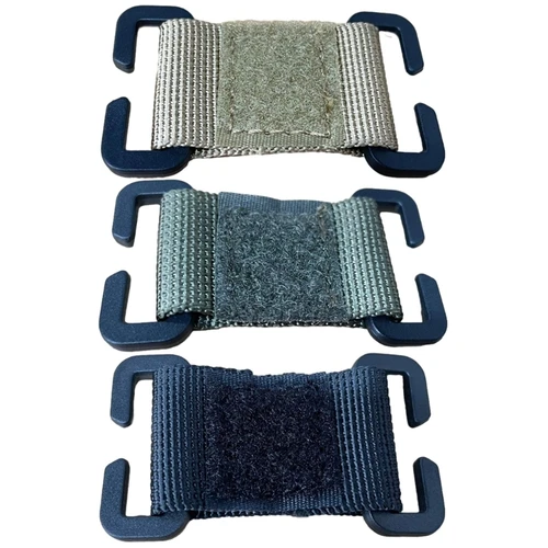 652D 2x/세트 후크 앤 루프 전술 사기 패치 부착 디스플레이 보드 몰 어댑터 몰 패치 디스플레이 보드 