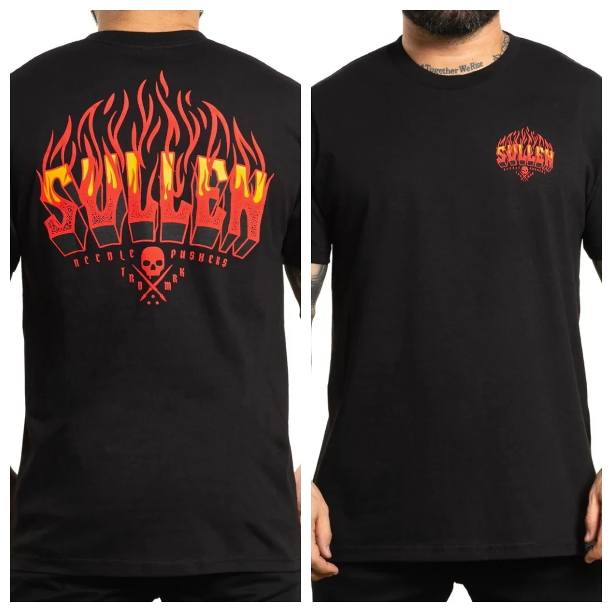 HEATWAVE Tattoo Art Style Summer Casual T-Shirt Men's and Women's Luxury Brand