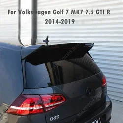 For Volkswagen Golf 7 MK7 7.5 GTI GTD R 2014-2019 Car Rear Roof Trunk Lip Spoiler Wing ABS OSIR Style Tail Wing Body Kit Tuning