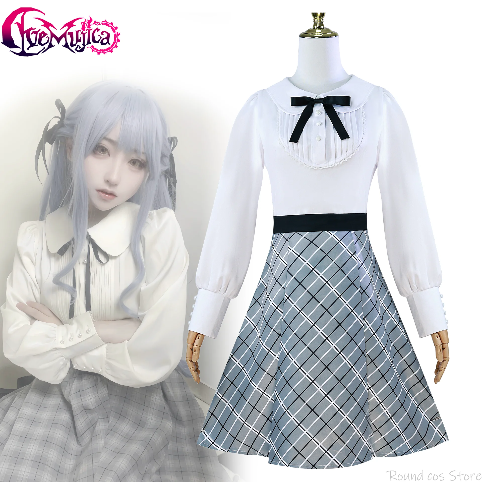 

Anime BanG Dream Togawa Sakiko Cosplay Costume Adult Women Casual JK Uniform Full Set Accessories Suit Halloween Carnival Outfit