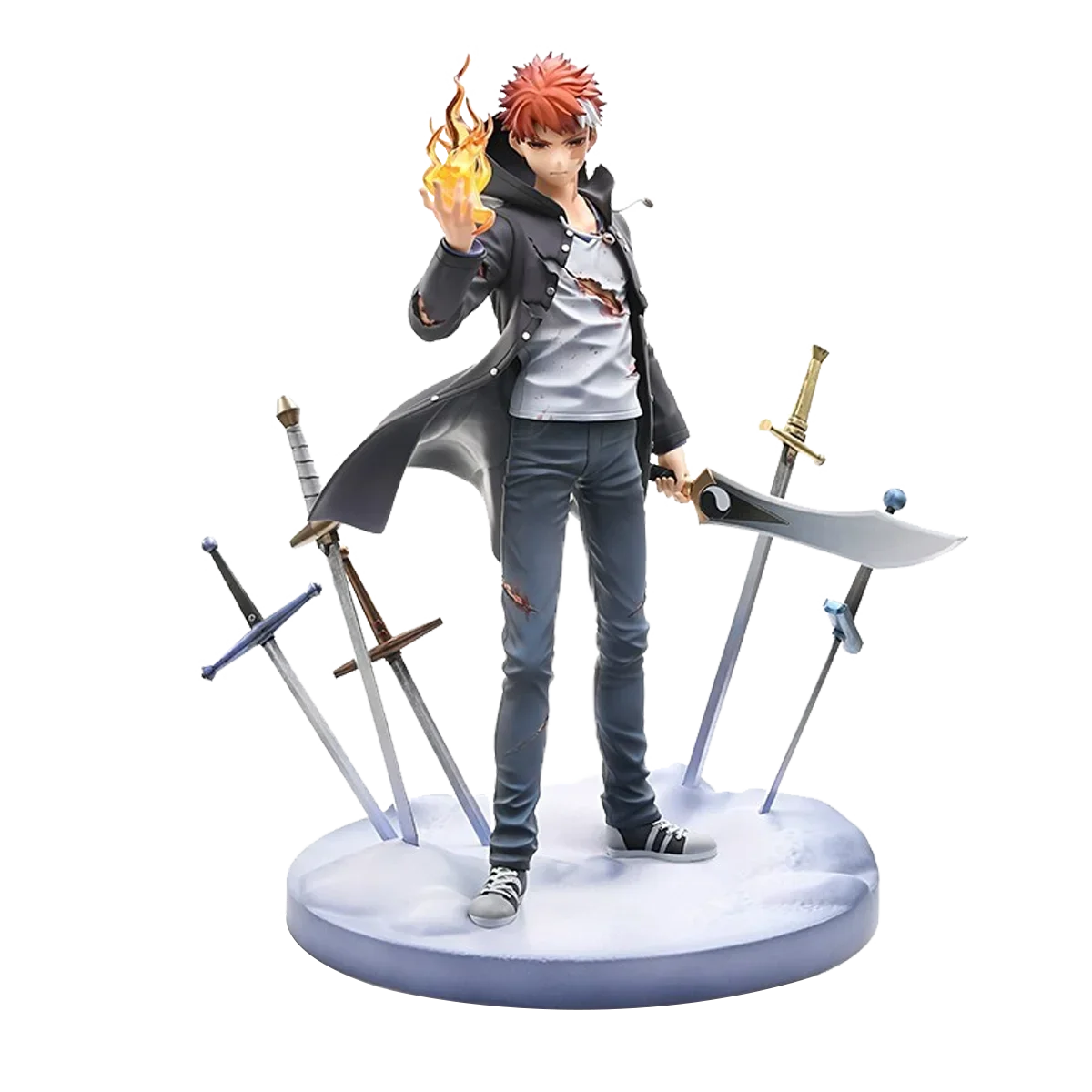 In Stock Original Genuine AMAKUNI AmiAmi Fate/kaleid Liner Emiya Shirou 1/7 27CM PVC Action Anime Figure Model Toys Gift