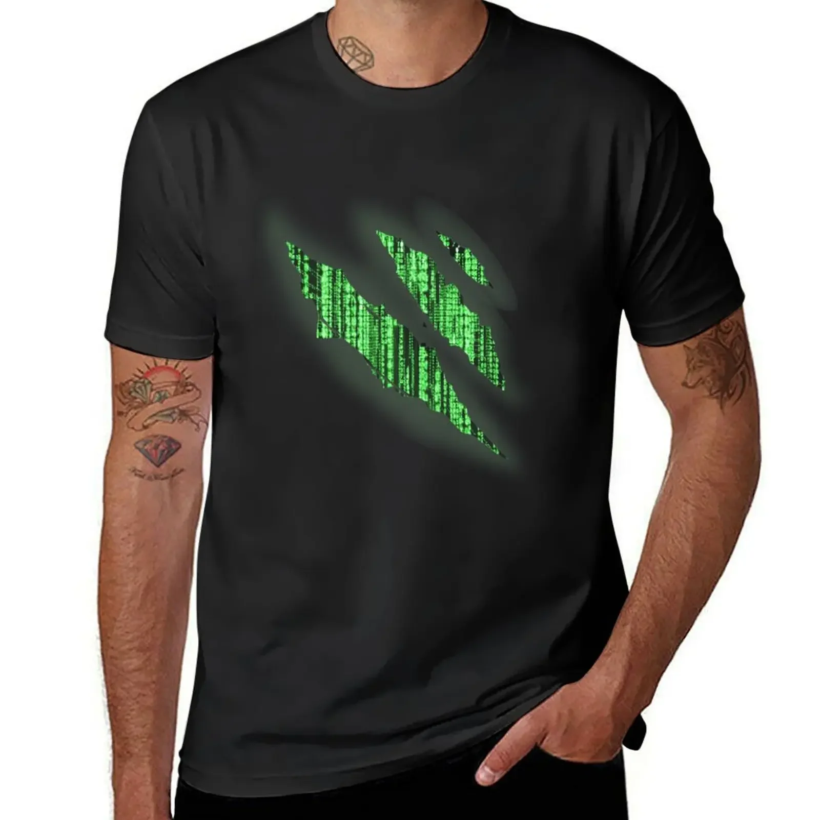 i bleed the matrix T-Shirt summer clothes graphic t shirts t shirts men