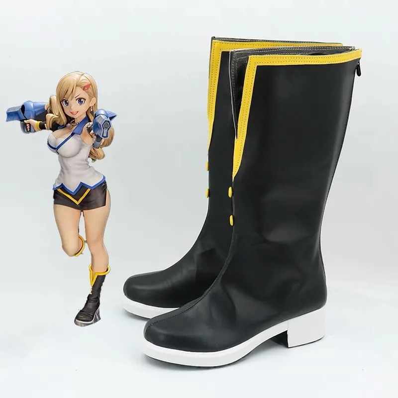 Edens Zero Rebecca Bluegarden Cosplay Shoes Boots Halloween Cosplay Costume Accessories Props