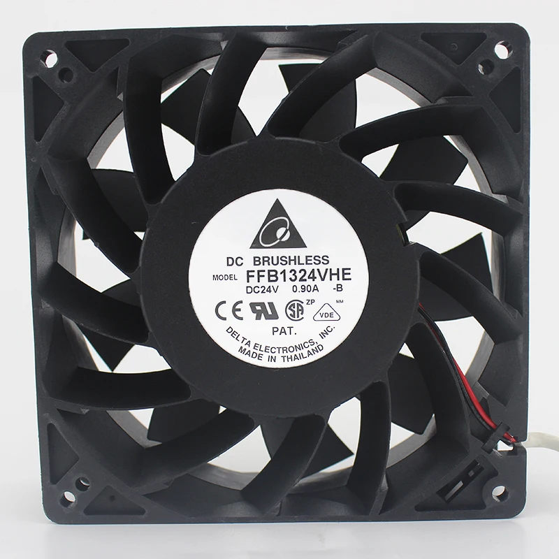 

+New for Delta FFB1324VHE 24V DC 0.9A 14,4 W FFB1324VHE-B 3050RPM 12cm 12738 127x127x38mm Axial