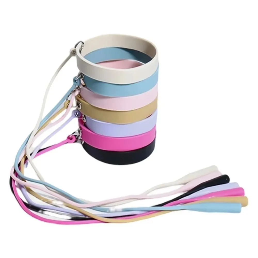 Elastic Silicone Wrist Strap Firm Stretch Eyelash Tweezers Protector Protector Design Durable Lashes Extension Supplies