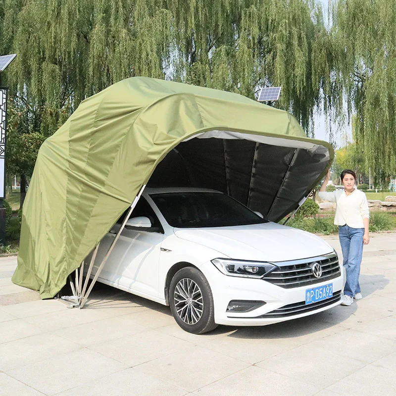 

Автоматический складной навес, электрический телескопический складной гараж, бытовой уличный солнцезащитный тент, мобильный парковочный сарай