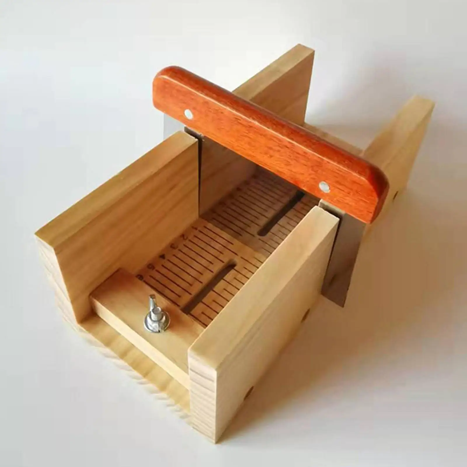 

Soap mold wooden box Loaf Cake Maker Slicer Cutter Slicer for candle cake