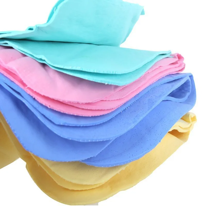 43*32cm PVA Car Wash Towel Soft Strong Absorbent Cleaner Car Accessories Auto care Cleaning Cloth Hair Drying Deerskin Towels