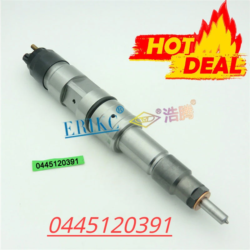 

ERIKC Bico Diesel Pump Injector 0 445 120 391 Common Rail Automation Injection 0445 120 391 Fuel Inyector 0445120391 for Bosch