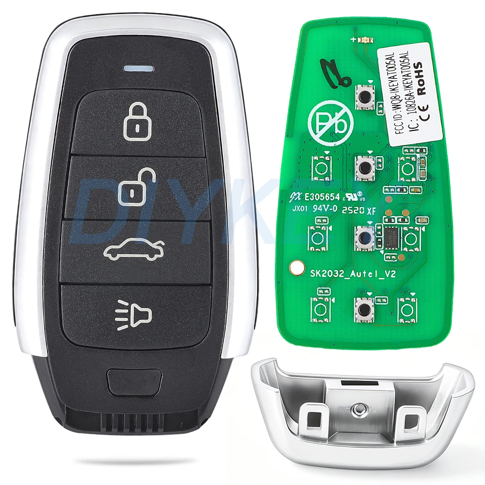 Autel P/N: AT004CL Autel Universal Smart Remote Key With 4 Buttons for MaxiIM KM100 IM508 IM608 PRO 5