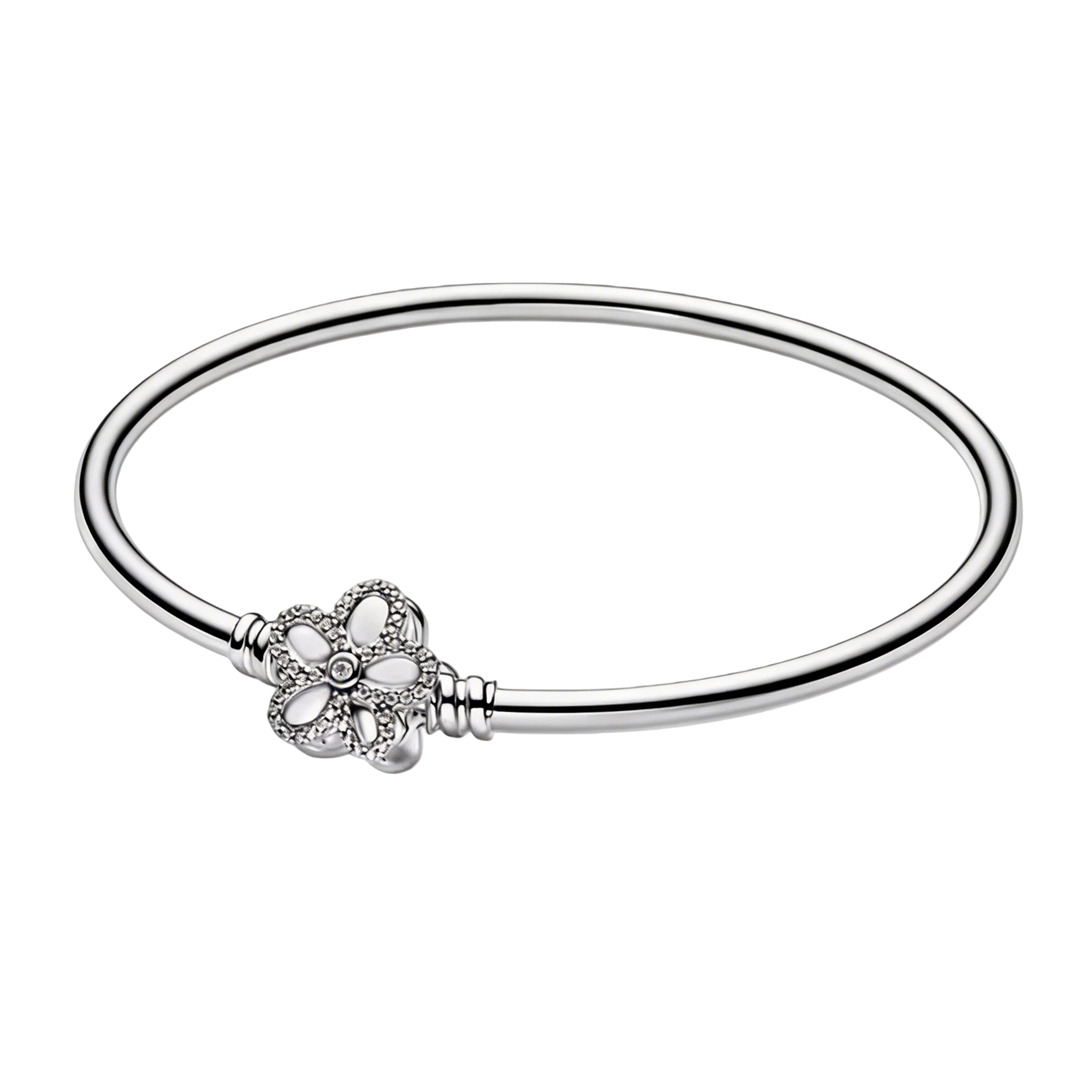 Neue 925 Silber Armband mit Offener Elliptischer Kette und Regenbogen-Geflochtener Schnur, DIY Modeschmuck für Damen
