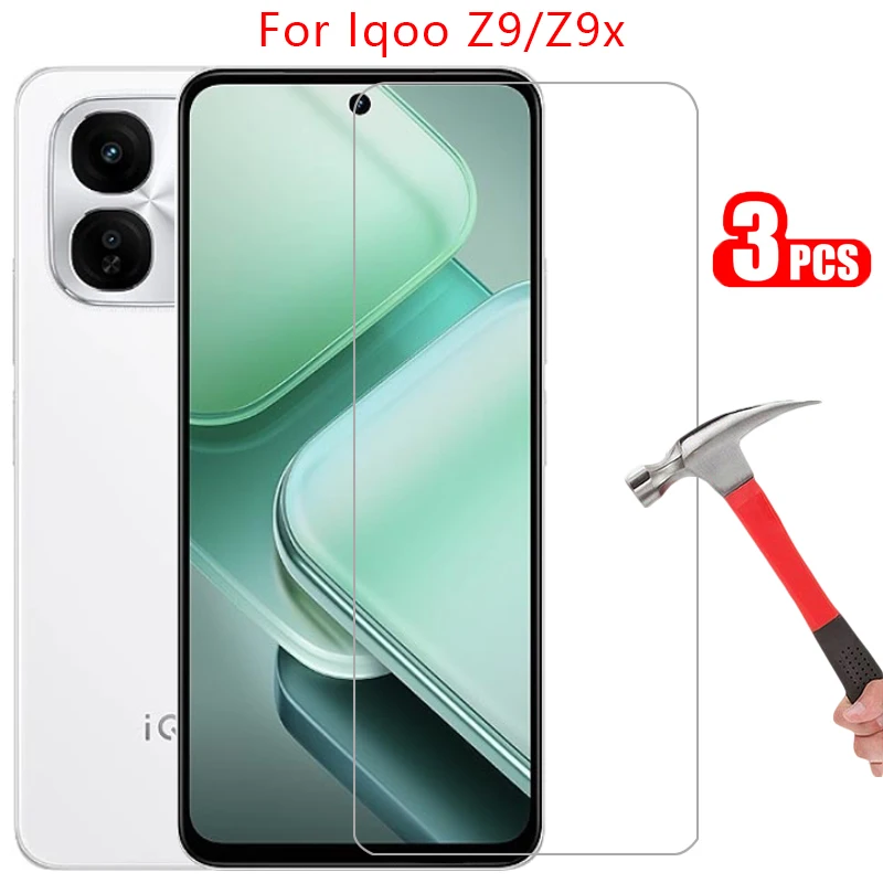 protective tempered glass for vivo iqoo z9 turbo z9x screen protector on iqooz9 iqooz9x z 9 x 9x 9z 5g phone film glas viv iqo