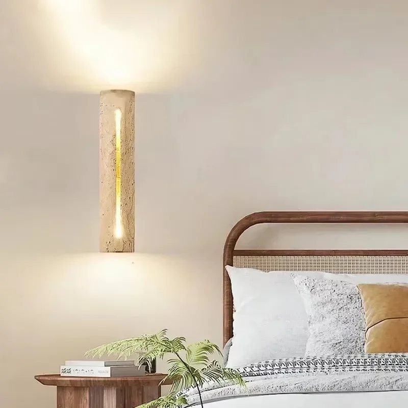 

Nature Yellow Stone Wall Lamp Modern Sconce Wall Light Spotlight Bedside Living Room Bedroom Aisle Corridor Lighting Fixtures