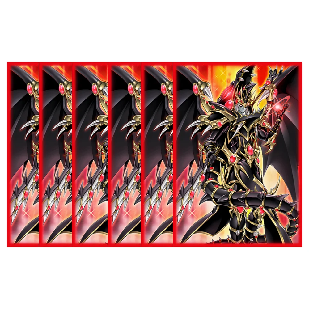 63x90mm 50PCS laser Holographic Anime Card Sleeves Trading Card Sleeves Japanese Size Card Protector for YGO Game Cards