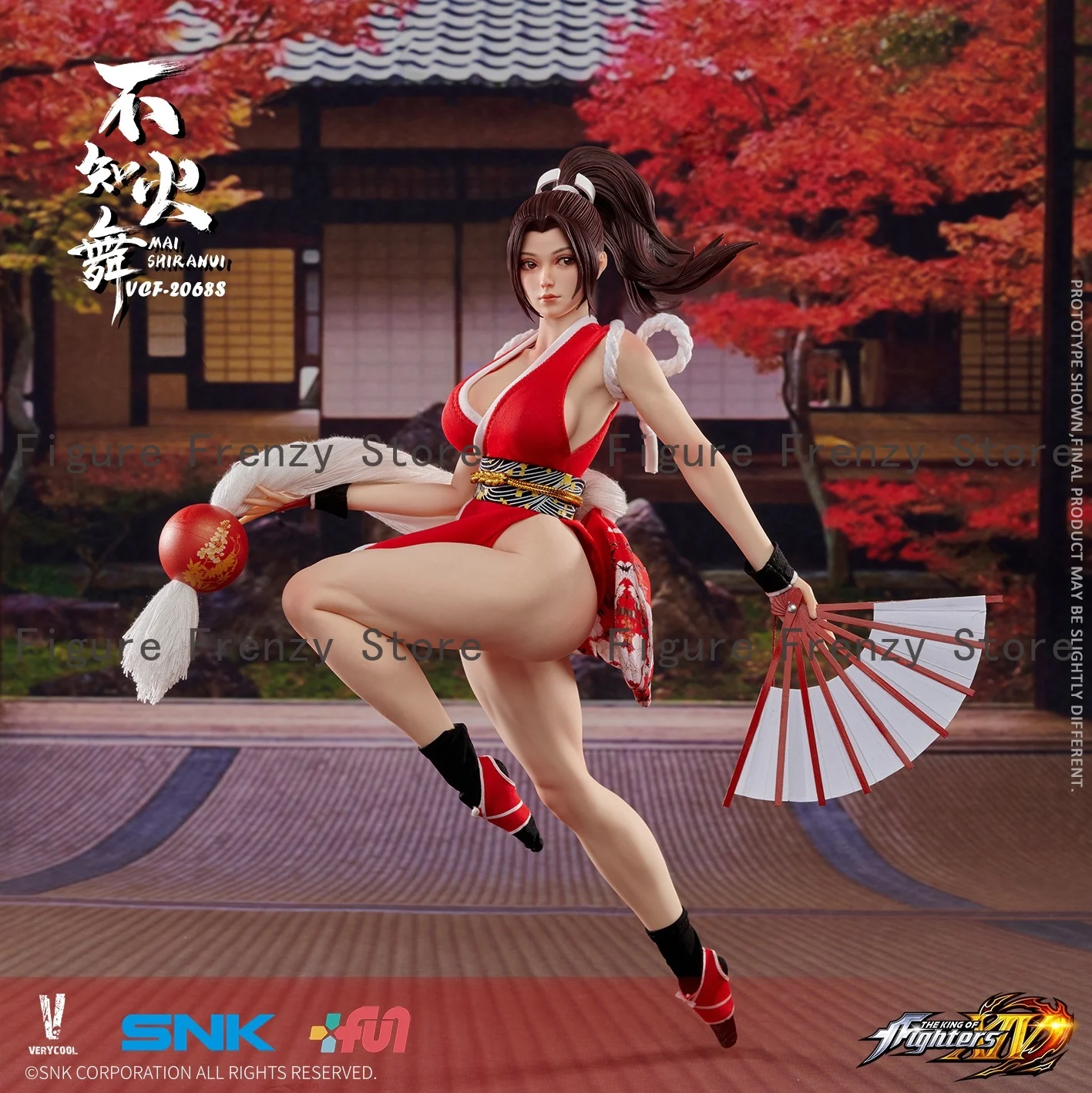 VERYCOOL 1/6 Genuine Authorization King of Fighters 14 Bushima VCF-2068 Dolls Gift Collection IN STOCK