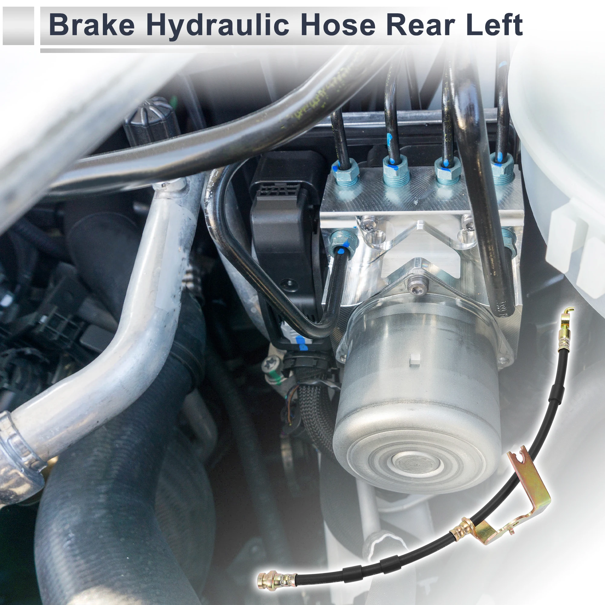 

UXCELL 1 Pc Rear Left Brake Hose for Ford Mondeo 2013 Brake Hydraulic Hose No.10092791