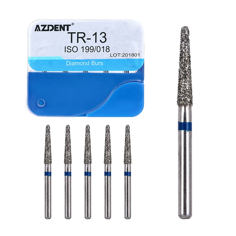 20 Boxen AZDENT Dental Diamantbohrer FG 1,6 mm für Hochgeschwindigkeits-Handstücke, mittlere Polierbohrer, Laborinstrumente, Zahnarztwerkzeuge – Detail 5