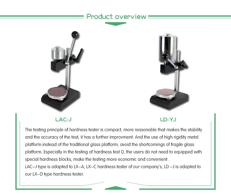 LAC-YJ Shore a C Durometer for Test Stand Hardness Tester Product Category view 6