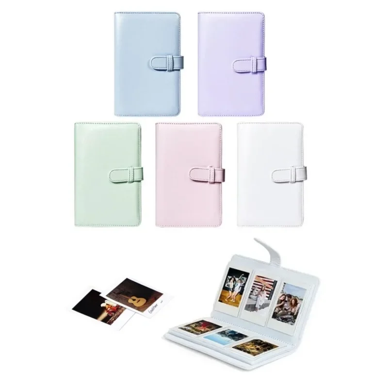 Damaite 108 Pockets 3 Inch Mini Film Photo Album PU Leather Cover Photo Paper For Fujifilm Instax Mini 12 Album Picture Case