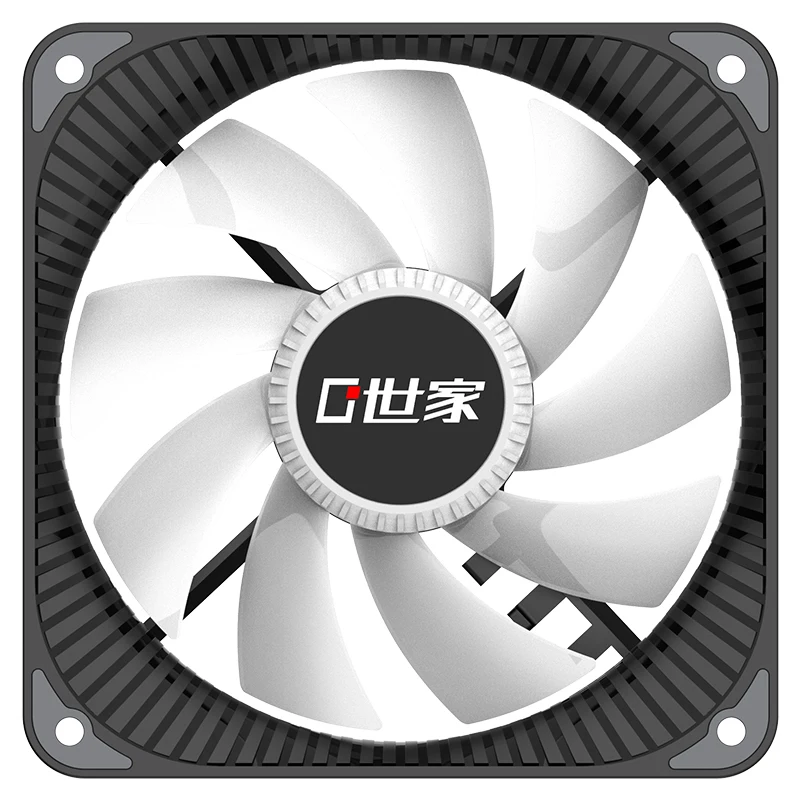 TEUCER FC120 120mm PC ARGB 냉각 팬 4핀 PWM 저소음 CPU 냉각 팬 12cm 3핀 RGB 게임용 컴퓨터 팬