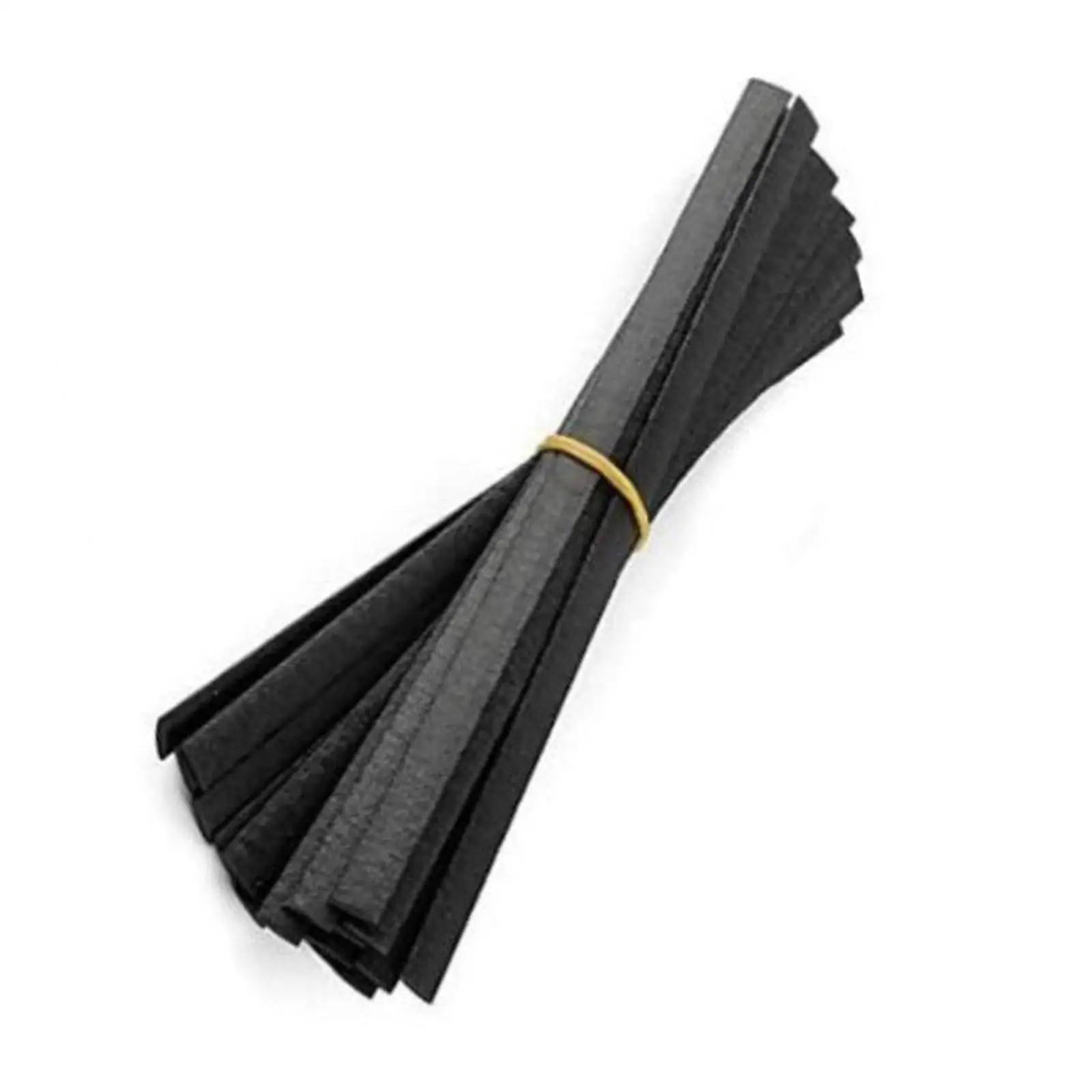 Welding Rods Plastic Flat Strip for Kayak Repairs Motorbike Fairings Bumper Welder Tool 20pcs Black Strong Bonding