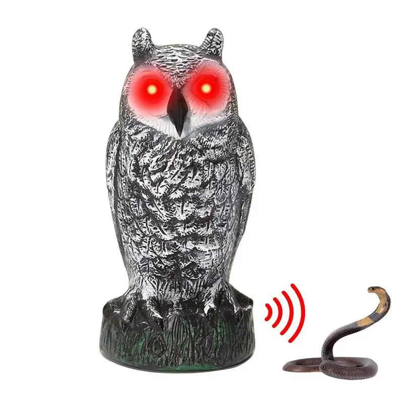 

Owl Statue Owl Decoy To Scare Birds Away Owl Decoys To Scare Birds Away Anti-fade Weather-resistant Owl Decoy For The House Yard