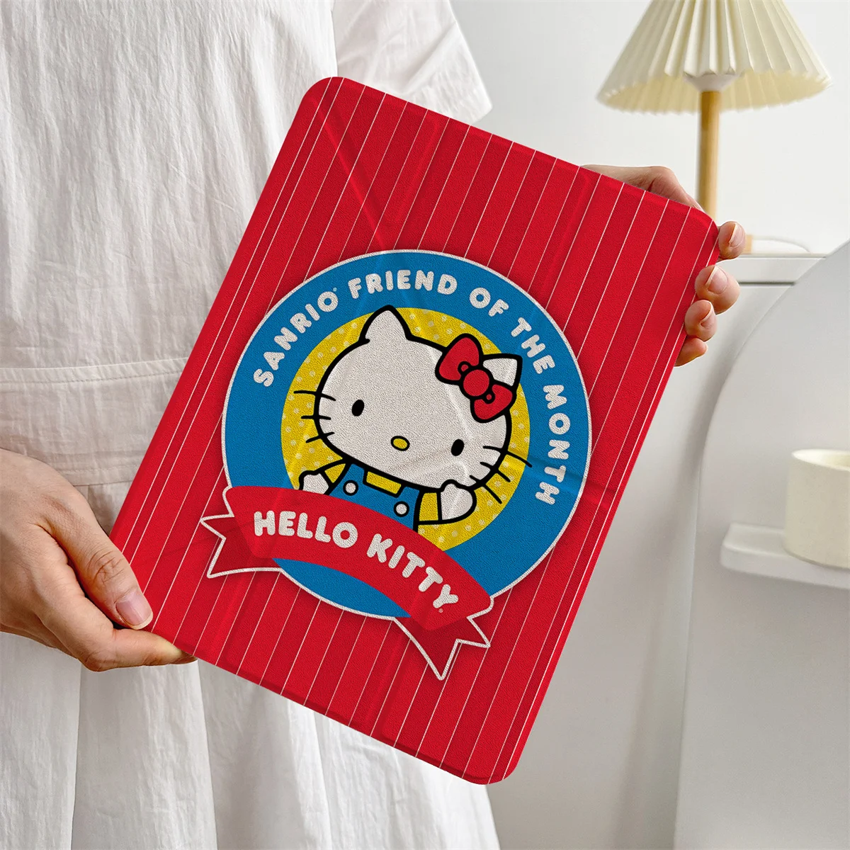 

Cute New Hellokitty Table Case For iPad 10th Pro 2025 11 inch 10th iPad 7 8 9 10.2 Air 5 4 6 7 Y Fold Sleep and wake cover