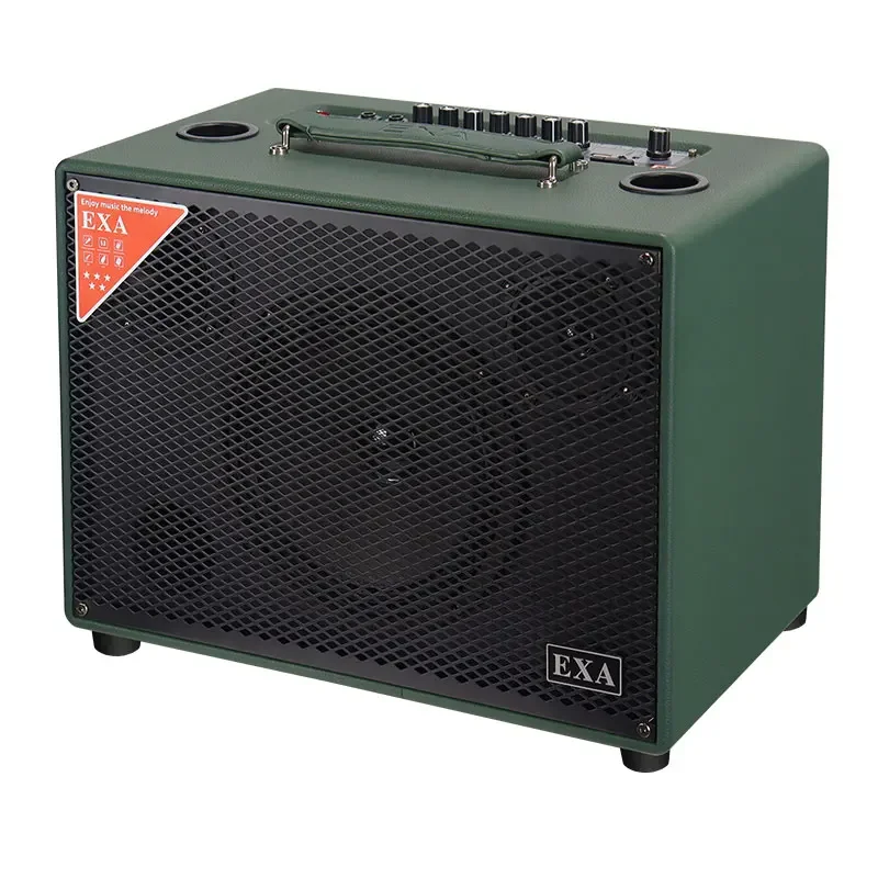 Super Bass Subwoofer 300W Professional Audio Sound System Rechargeable Wooden High Quality Outdoor Speaker