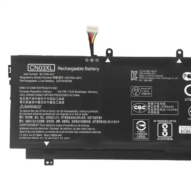 CN03XL Laptop Battery for HP CN03057XL HSTNN-LB7L 13-AB000NI 13-ab000 13-AB000NA 13-AB000NC 13-ab000nd 13-AB000NE 13-ab023TX