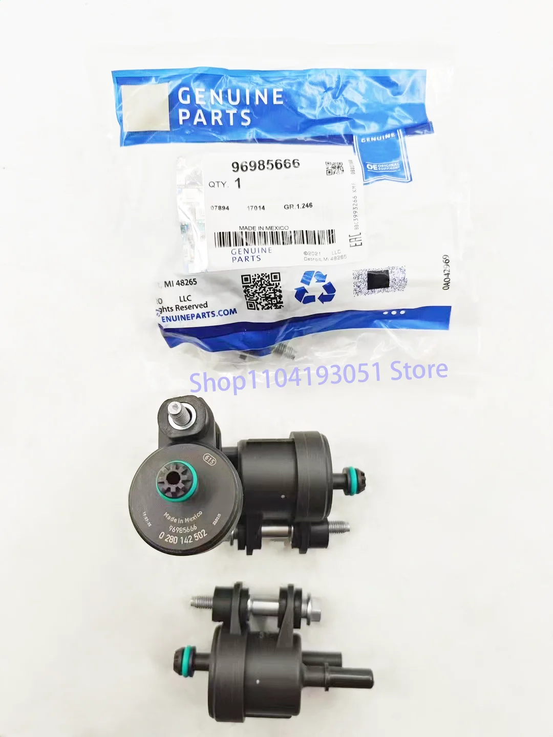 96985666 0280142502 For 2013-2015 Chevrolet Spark Engine Vapor Canister Purge Control Valve Solenoid