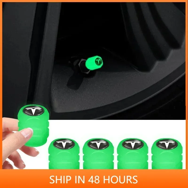 4Pcs Car Tire Night… - image