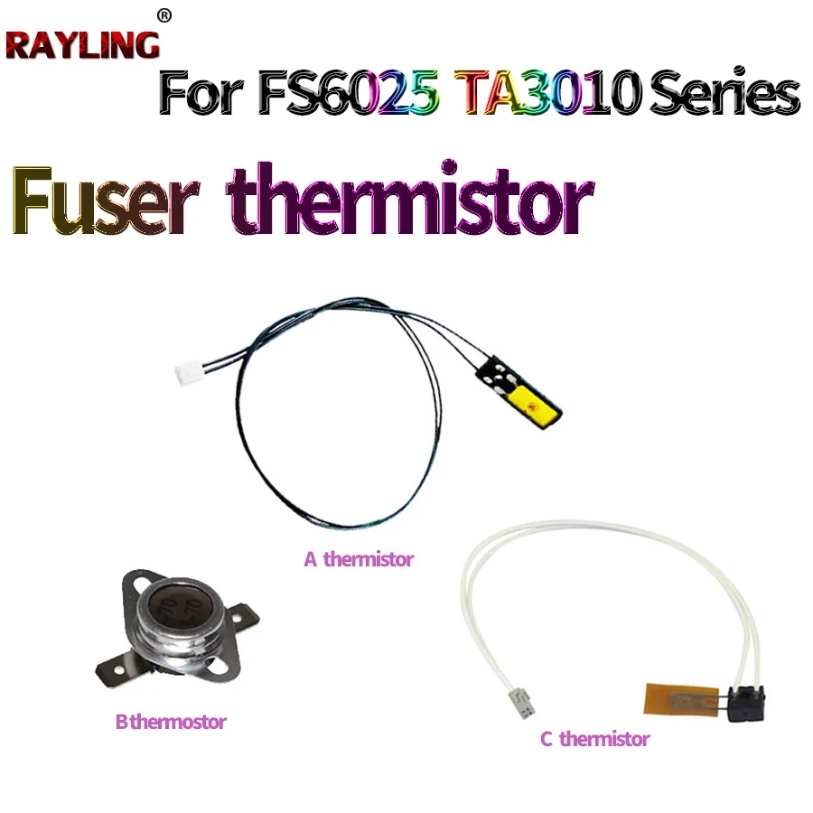 Fuser Thermistor Fuser Thermostat Thmostor For Use in Kyocera FS 6025 6030 6525 6530 255 256 305 3010 3011 3510 3511