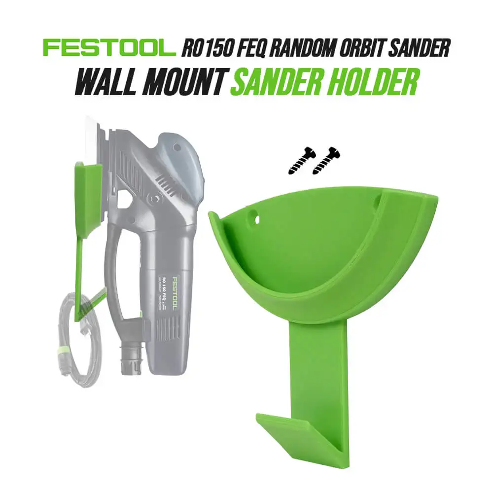 

all Mount Sander Holder Compatible With Festool RO150 FEQ Random Orbit Sander, 3D Printed Tool Storage Organizer