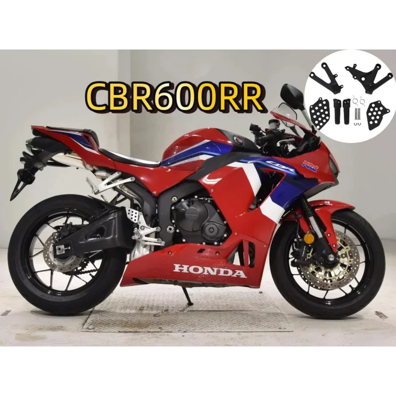 

Motorcycle Front Foot Pegs Footrest Pedals For HONDA CBR600RR 2007 - 2014 CBR 600 RR CBR600 2008 2009 2010 2011 2012 2013 2014