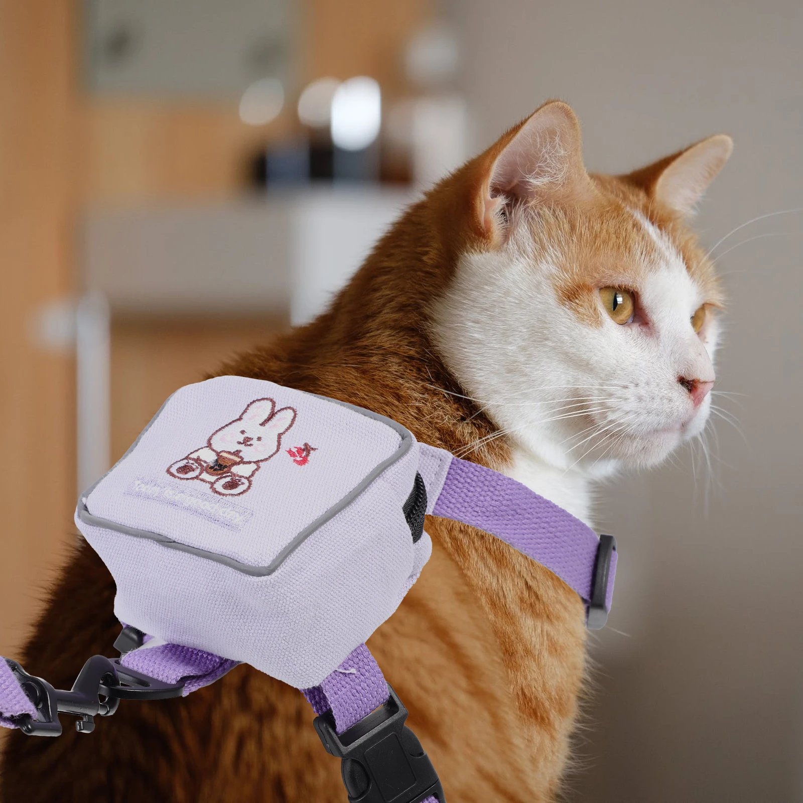 

Cat Leash Vest Backpack Dog Harness Outdoor Carrier Polyester Pet Adjustable Long Medium Dogs Cats Pet Supplies Cat