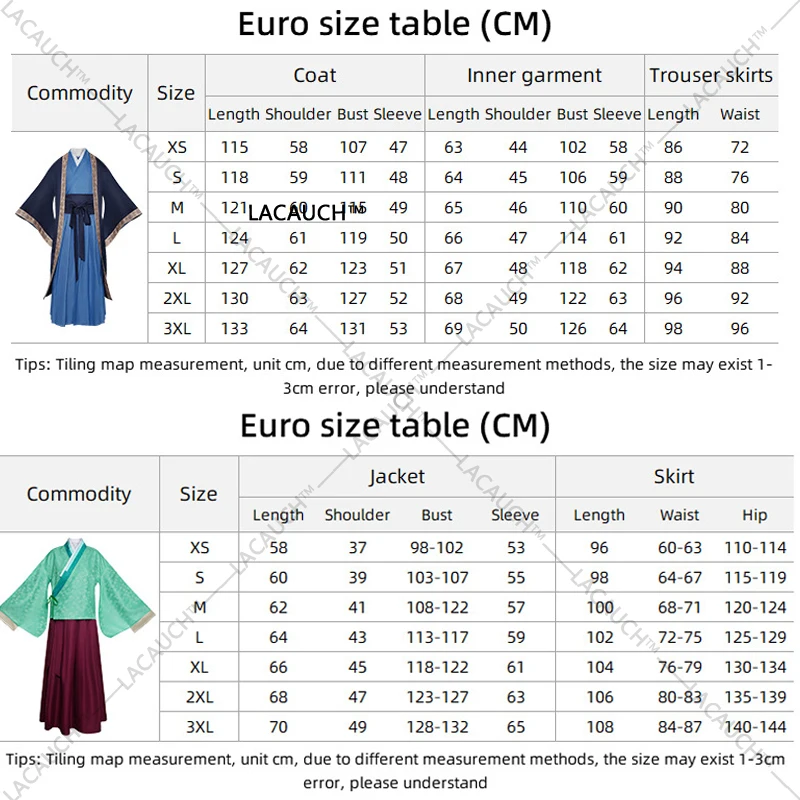 Disfraz de Anime Maomao Jinshi, diario de boticario, Kimono verde, bata azul, uniforme, peluca, fiesta de Carnaval de Halloween para mujeres y hombres