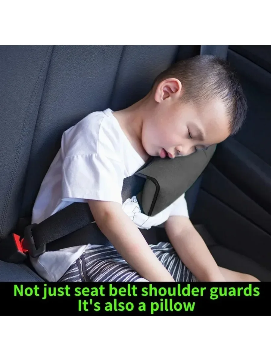 Toddler Baby Car Pillow Auto Safety Seat Belt Shoulder Cushion Pad Harness Protection Support Kid Travel Pillow view 6