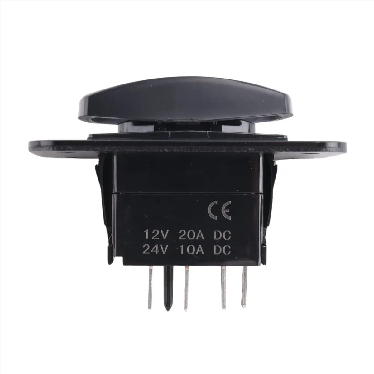 A77K 3Way Bilge Pump Rocker Switch Panel 4 Pin -(ON) SPDT Auto/Manual Momentary Switch for Marine Boat Yacht Waterproof