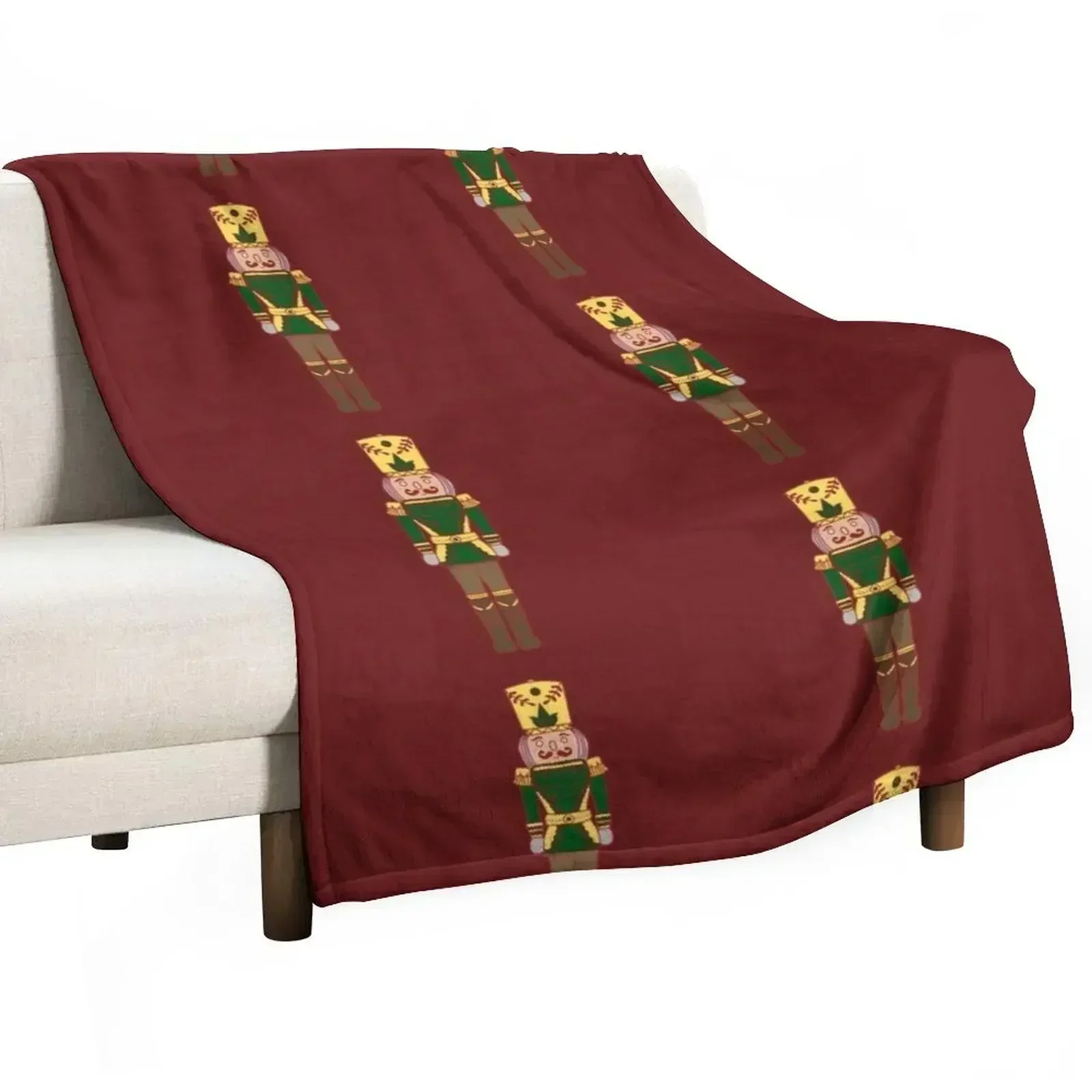 Lead Soldier Throw Blanket Heavy Cute Plaid Soft Plaid Retros Sleeping Bag Furrys Blankets