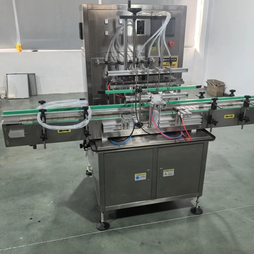 Industrial Liquid Bottle Filling Machine Viscous Liquid Lotion Filling Packaging Machine Production Line