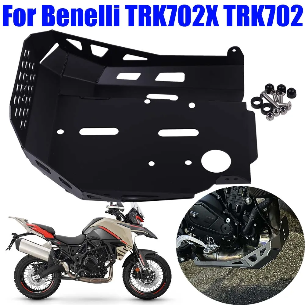 For Benelli TRK702X TRK702 TRK 702 X TRK 702X Accessories Engine Protection Cover Base Bash Guard Skid Plate Belly Pan Protector