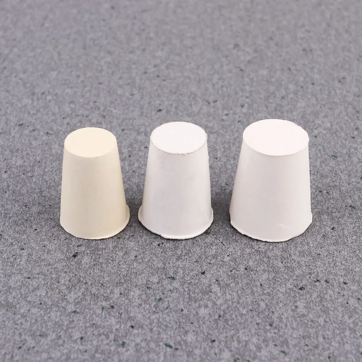

20 Pcs High Temperature Resistance Rubber Plug Stopper Laboratory Tube Stoppers
