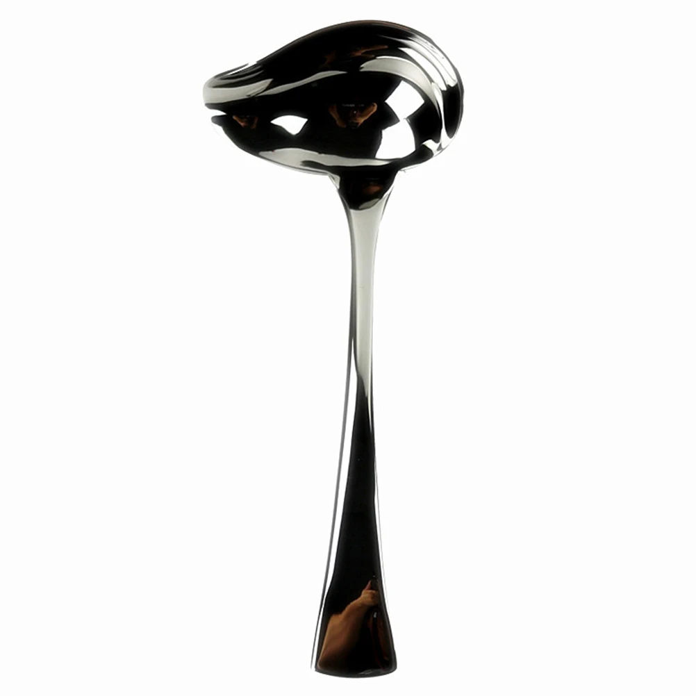 

Stainless Steel 1PC Drizzle Sauce Spoon Unique Design Rust Resistant Thickened Cutlery for Western Cuisine Kitchen