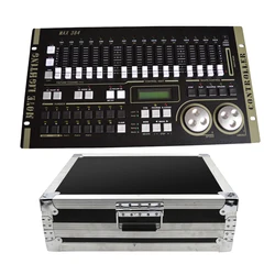 Flycase Max 384 DMX Controller Stage light DMX Master Console For XLR-3 Led Par BeamMoving Head DJ light Stage Effect Light