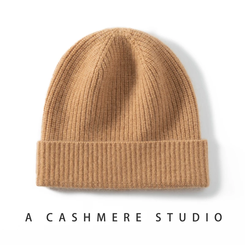 THYFGT Winter Hats for Women New Beanies Cashmere Knitted Unisex Hat Autumn Female and Men Beanie Caps Warmer Bonnet Man Cap