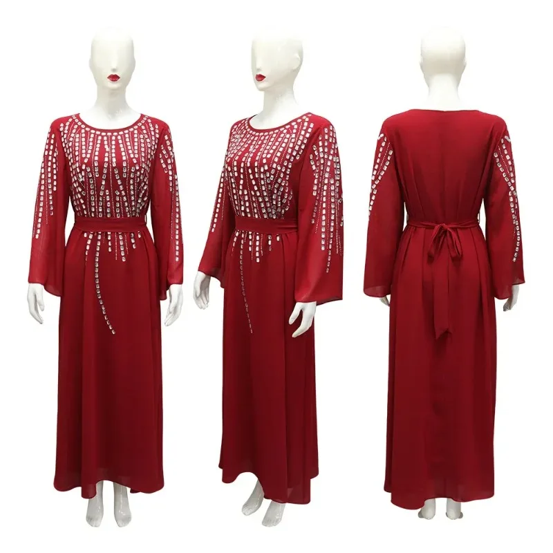 여성을 위한 아프리카 드레스 무슬림 패션 아바야 부부 다쉬키 앙카라 의상 이브닝 가운 두바이 카프탄 아바야 로브 마로칸