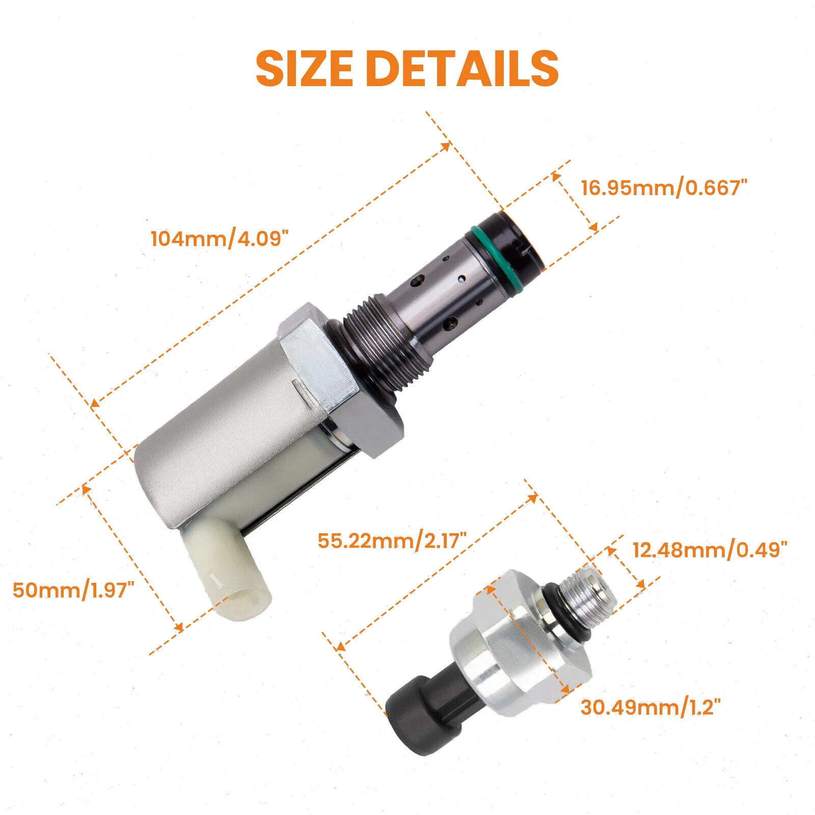 ICP e IPR per Ford International Regolatore e sensore pressione iniezione carburante 6.0L