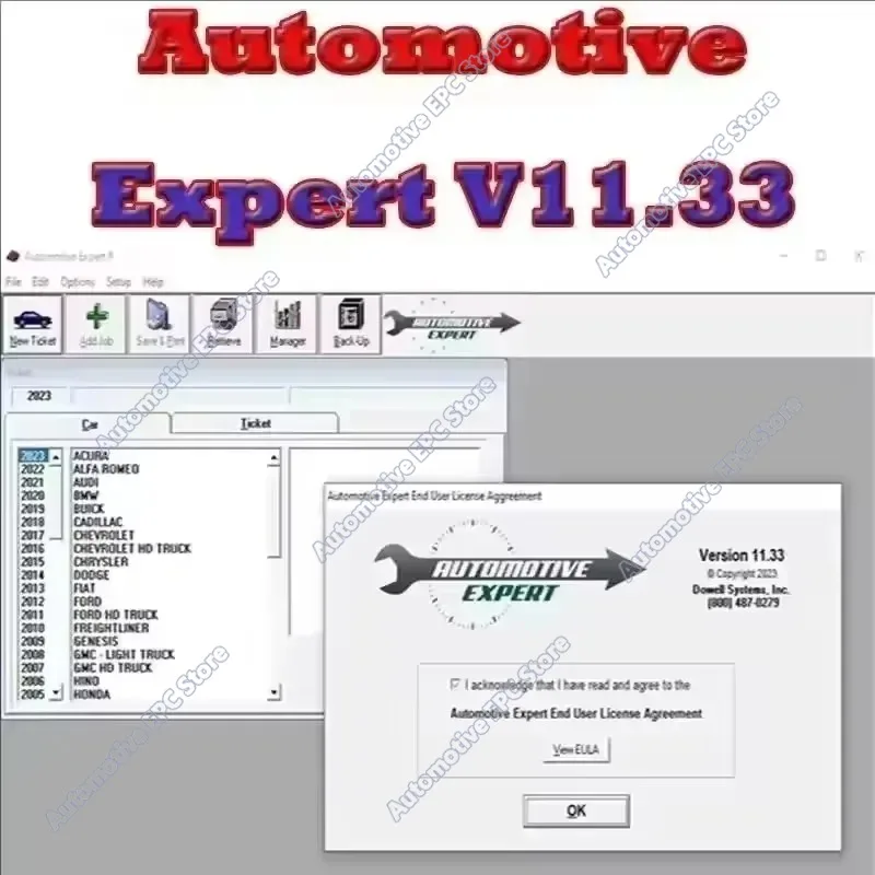2026 hot sell new Automotive Expert Version 11.33 with Crack for Multiple Install suppose install remote help Diagnostic Tools